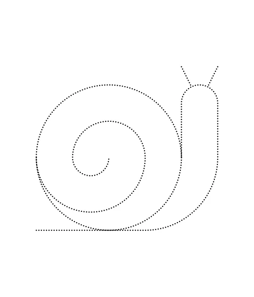 Caracol de pontinhos