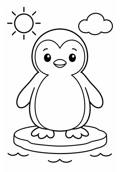 Pinguins no gelo · Fácil