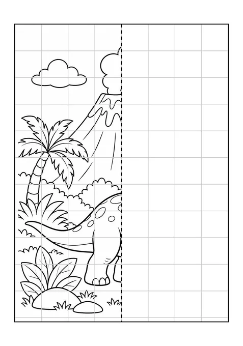 Complete o dinossauro