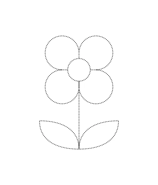 Flor de pontinhos