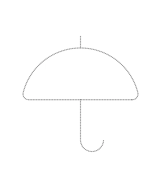 Guarda-chuva de pontinhos