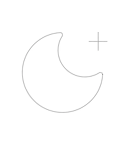 Lua de pontinhos