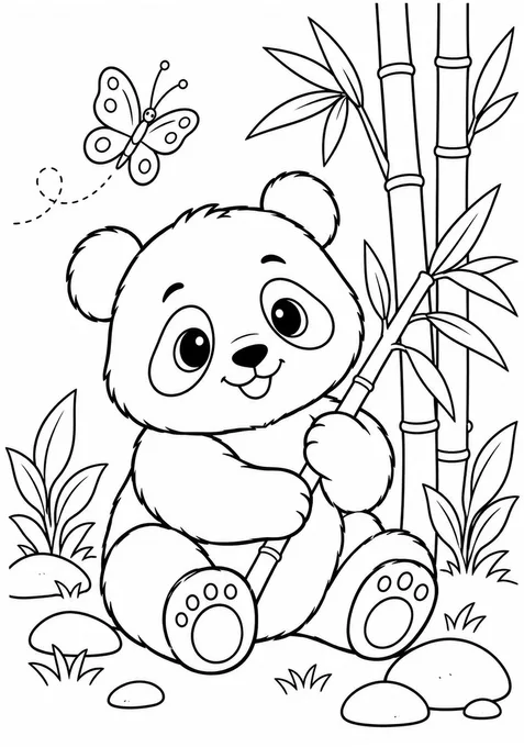 Panda no bambuzal