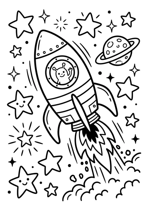 Uma viagem espacial